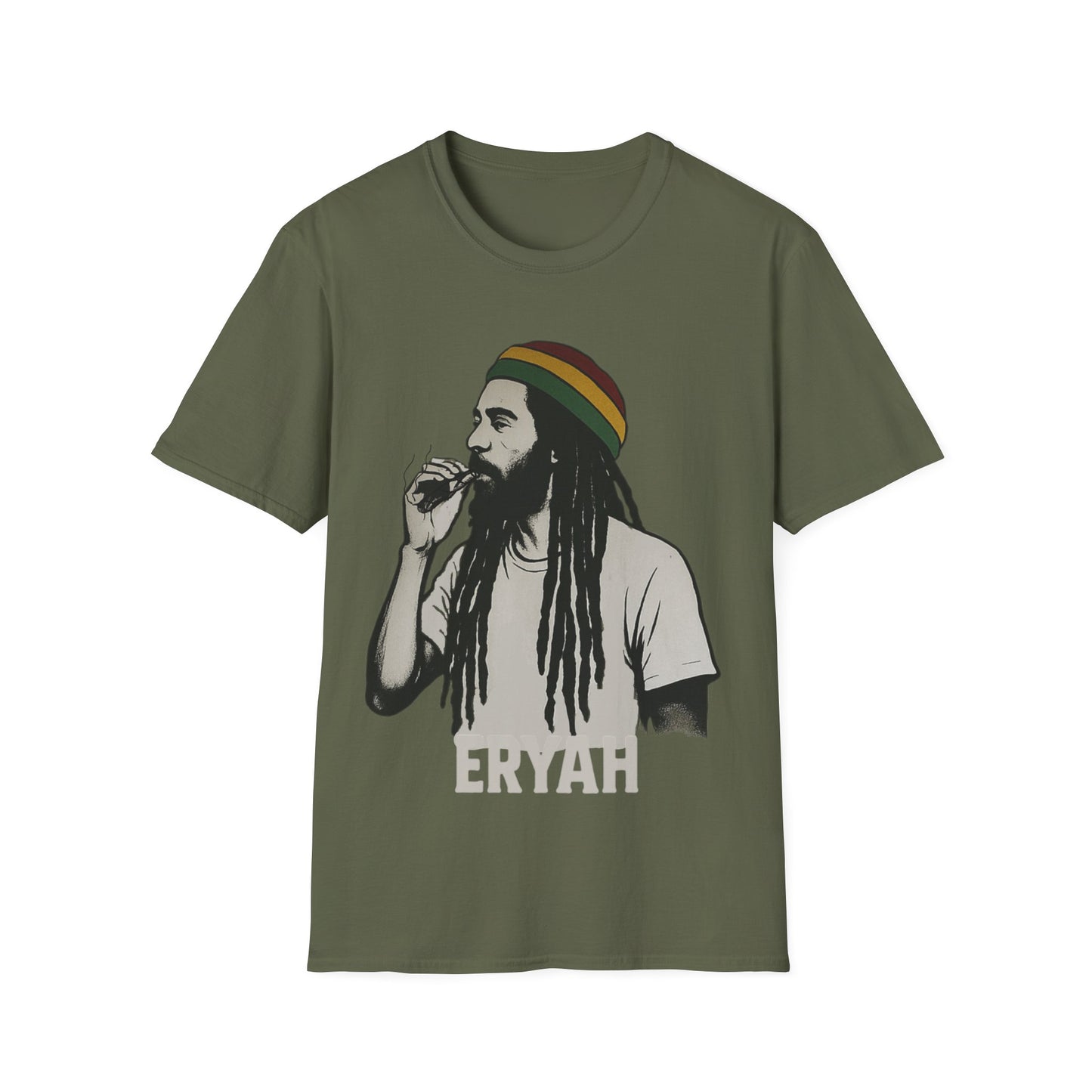 "ERYAH Roots Vibes" Rasta-Inspired Tee
