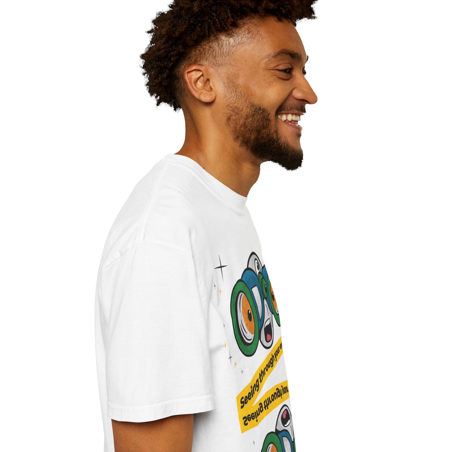 🔭 "SEEING THROUGH YOUR EXCUSES" Motivational Tee – No More BS! 🔭