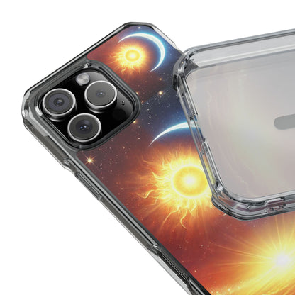 Cosmic Sun & Moon Design, Phone Case