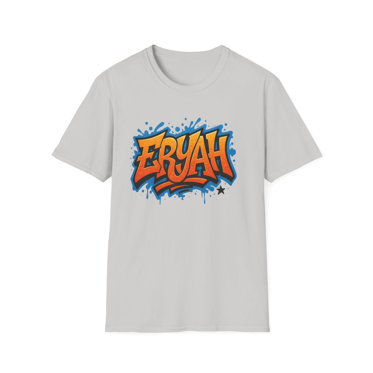 "ERYAH" Graffiti Urban – Street Art Rebellion Tee" 🎨 THIS AIN’T A SHIRT—IT’S A WALL YOU CAN WEAR 🎨