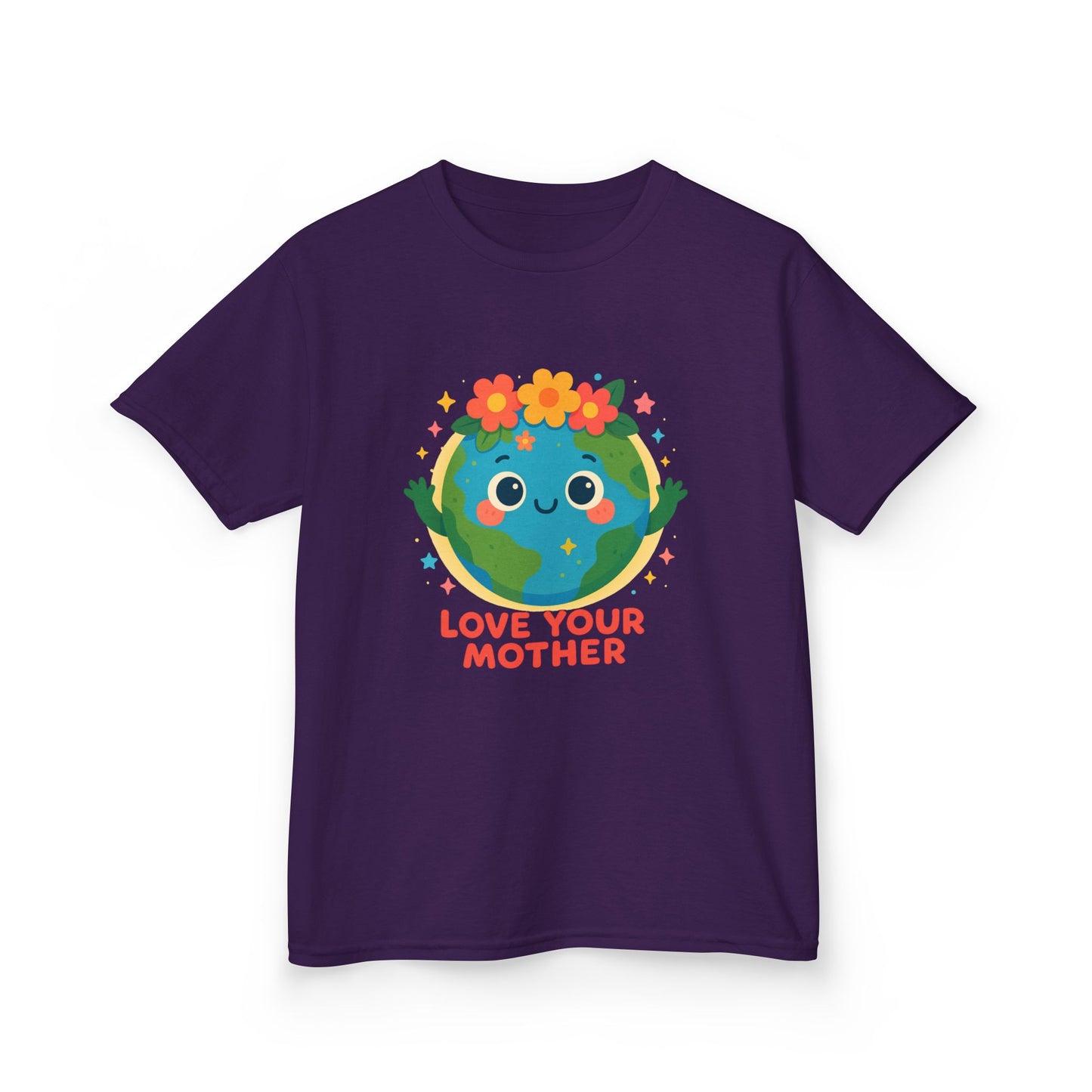 Happy Earth Friend Tee - "LOVE YOUR MOTHER" Kids Shirt