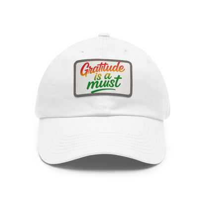 Gratitude is a Must, Vintage Inspired Dad Hat,  Style & Comfort Combined