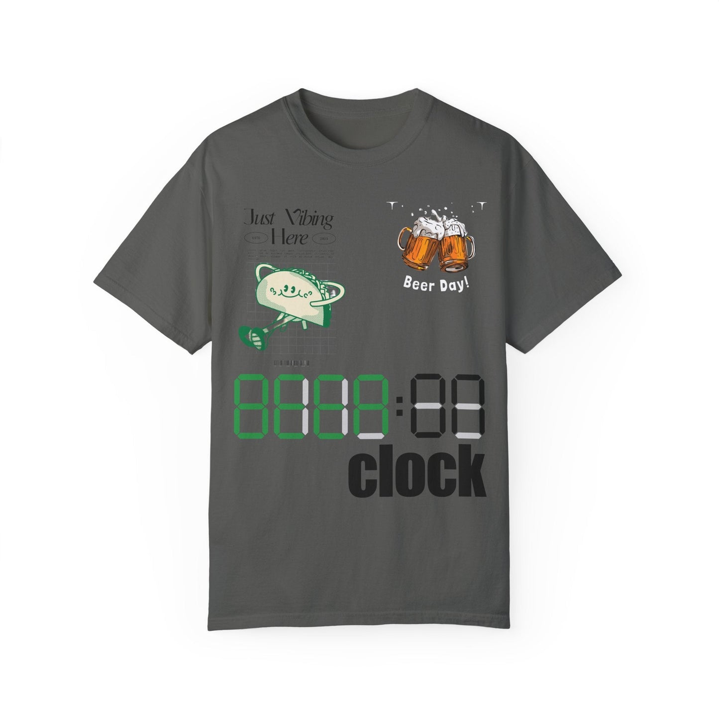"BEER:00 On Clock" - The Official Uniform for Off-Duty Happiness
