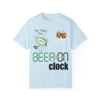"BEER:00 On Clock" - The Official Uniform for Off-Duty Happiness