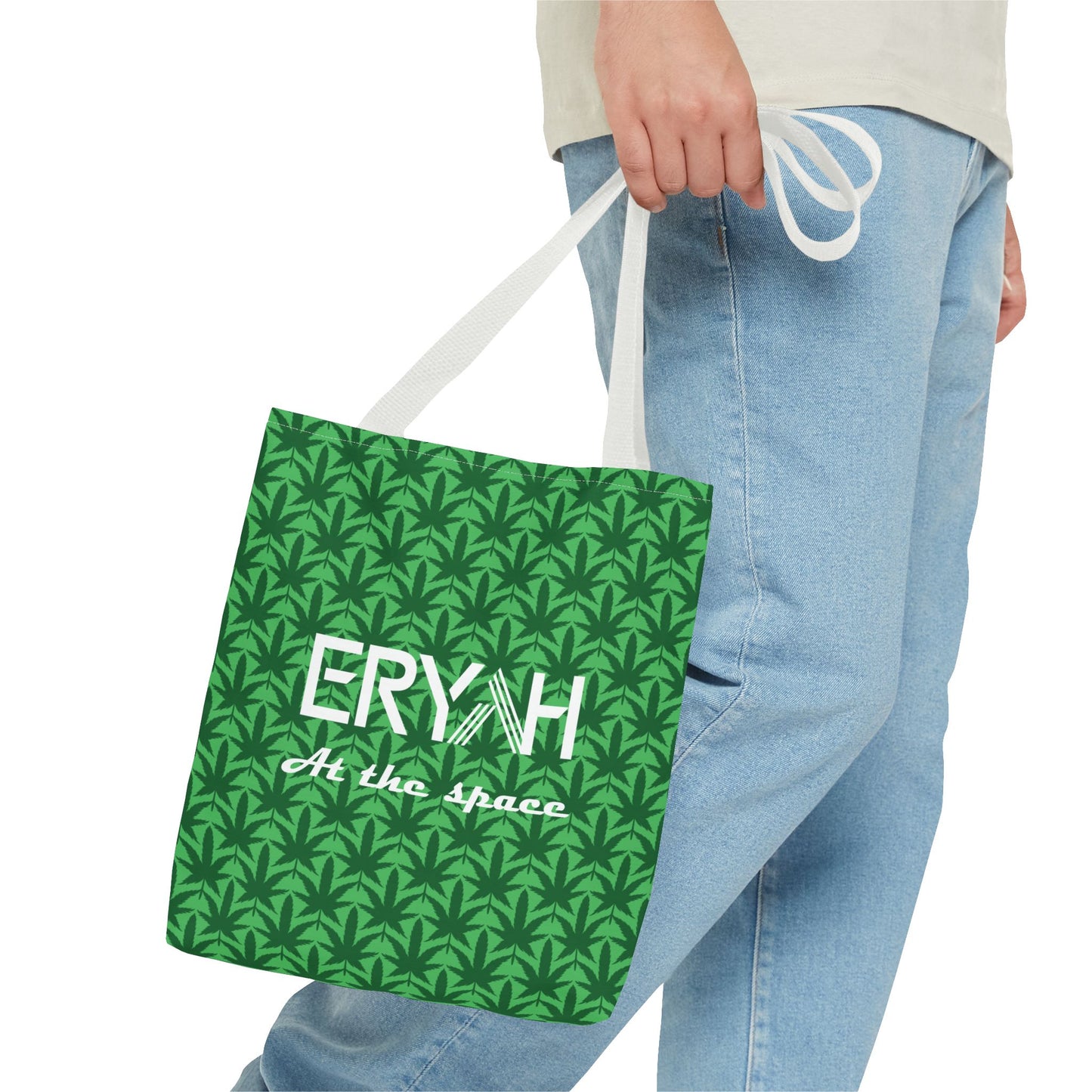 ERYAH "At the Space" Herbal Leaf Tote Bag
