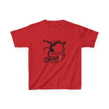 Kids Tee - Cartwheel Joy Tee by ERYAH