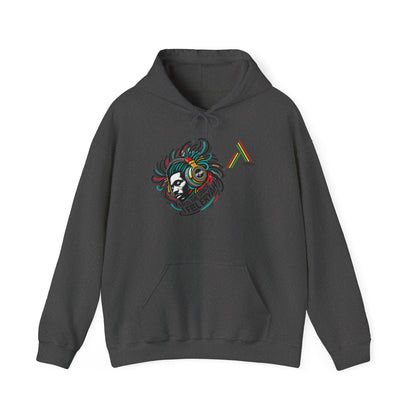 Bohemian Spirit Hooded Sweatshirt, Cozy Graphic Hoodie, Unique Sweatshirt for Casual Wear, Funny Gift for Friends, Festival Attire