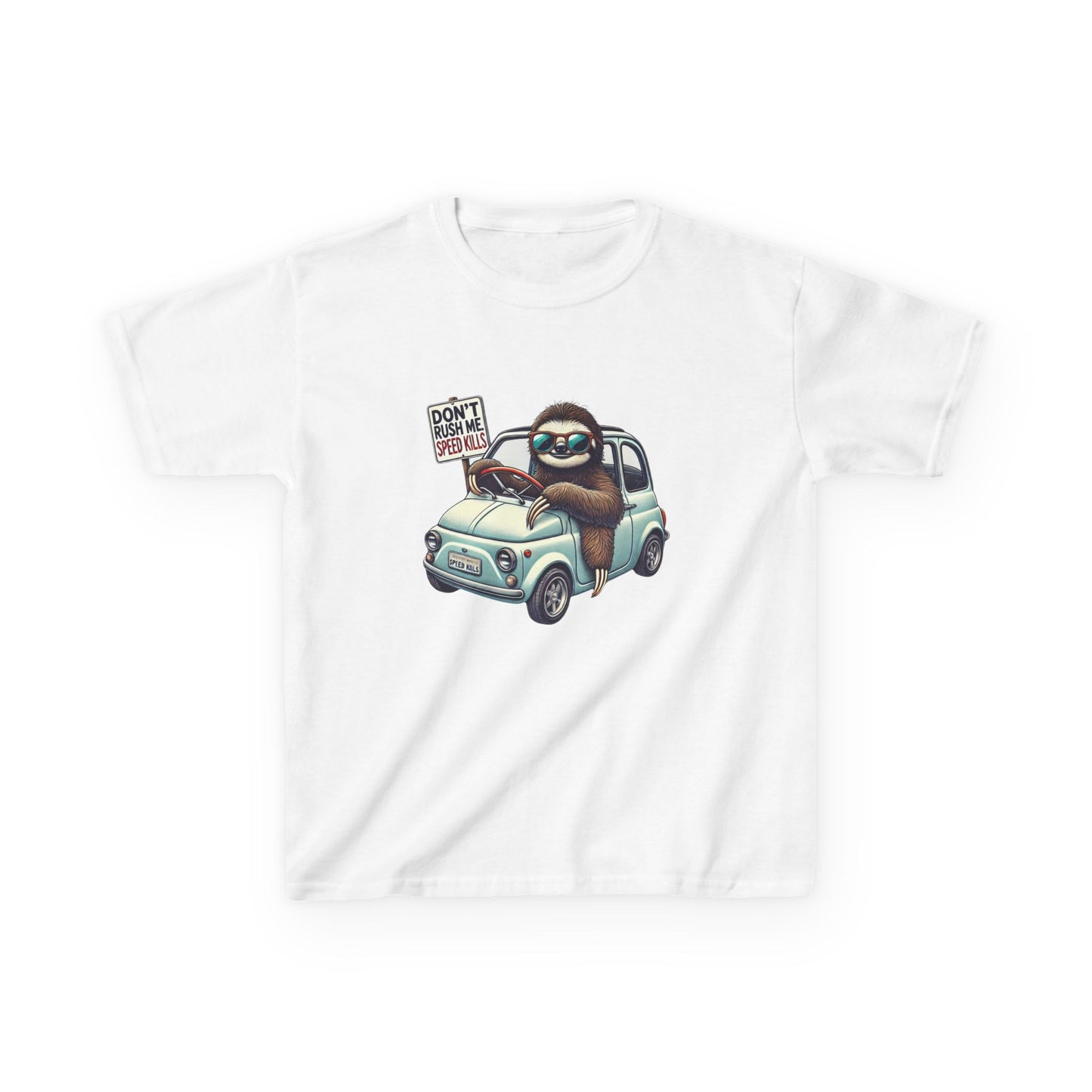 Kids Heavy Cotton Sloth Tee