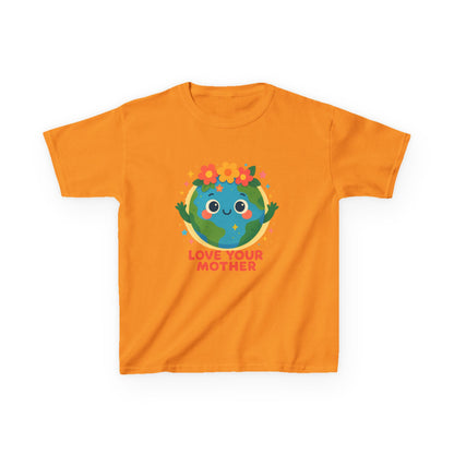 Happy Earth Friend Tee - "LOVE YOUR MOTHER" Kids Shirt