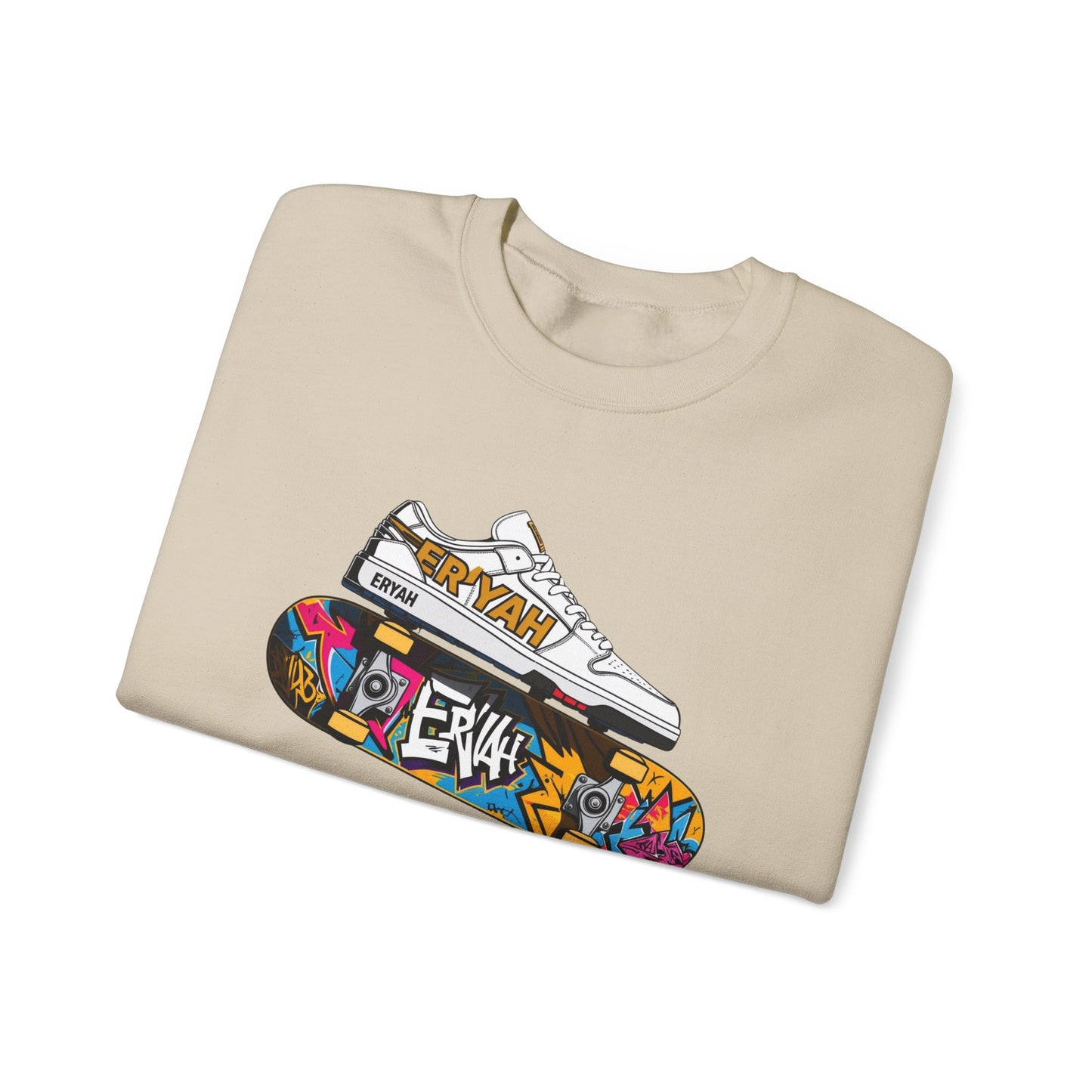 Graffiti Skateboard Sweatshirt