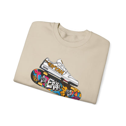 Graffiti Skateboard Sweatshirt