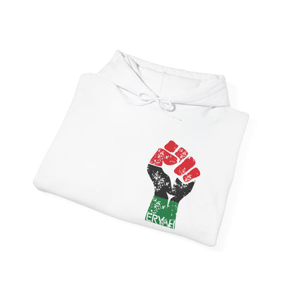 🔥 "POWER TO THE PEOPLE"Revolution Fist Hoodie – Protest-Ready Warmth 🔥