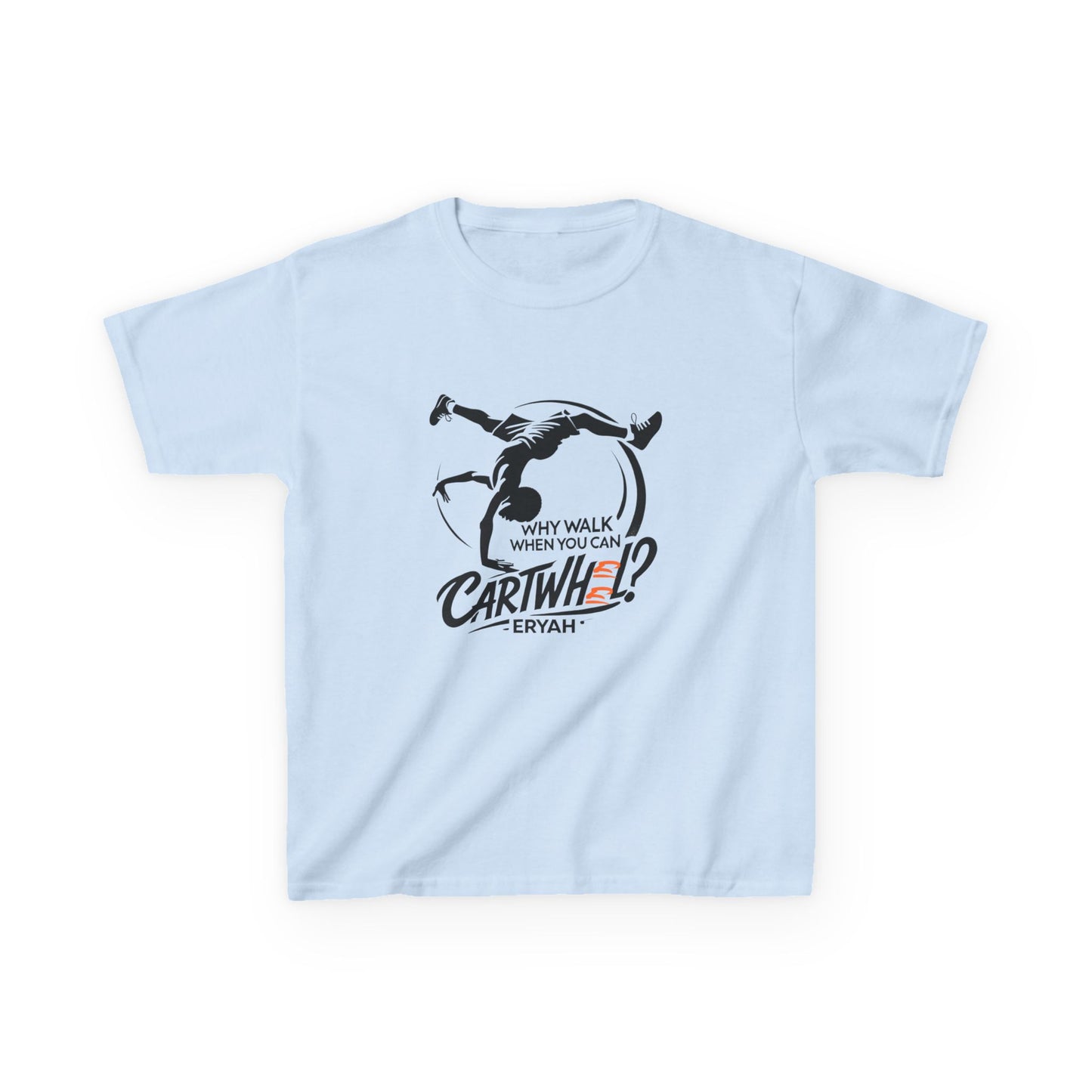 Kids Tee - Cartwheel Joy Tee by ERYAH