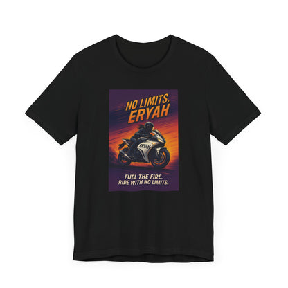 No Limits, ERYAH – High-Speed Rider, Motorcyclist Graphic Tee