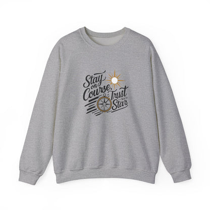 North star Sweatshirt | Cozy Unisex Crewneck | Inspirational Gift | Casual Wear | Reminder | Perfect for All Occasions