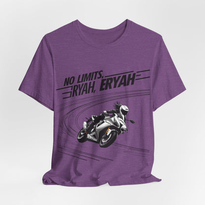 'No Limits, ERYAH' Motorcycle Tee