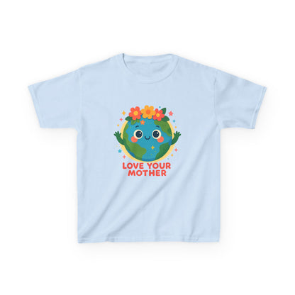 Happy Earth Friend Tee - "LOVE YOUR MOTHER" Kids Shirt