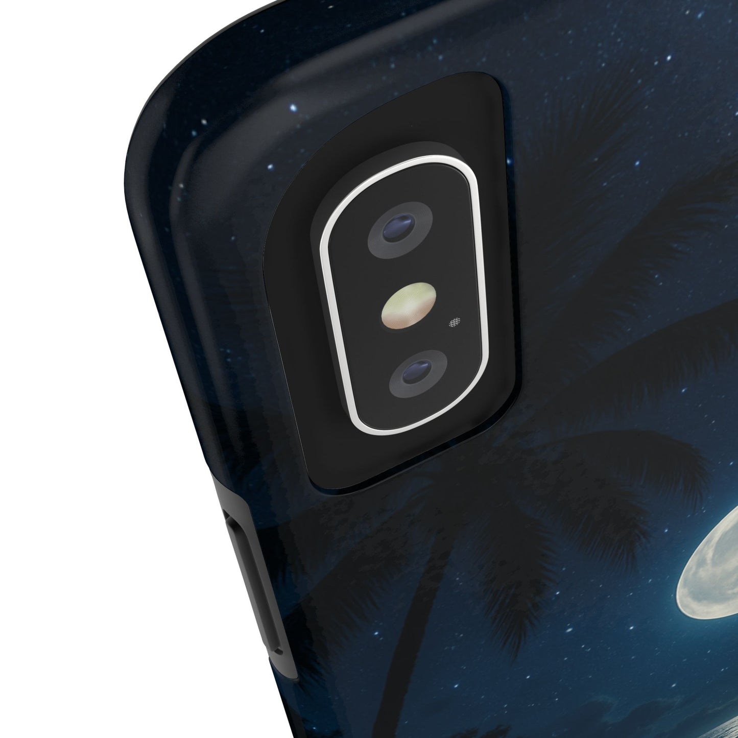Moonlit Ocean Tough Phone Case, Starry Night Phone Protector, Beach Vibe Phone Cover, Gift for Ocean Lovers, Travel Accessories