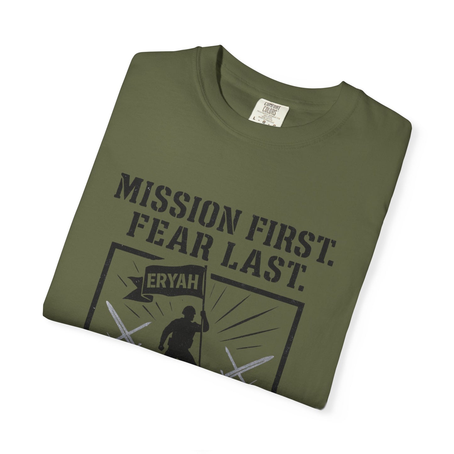 Motivational Military Tee by ERYAH