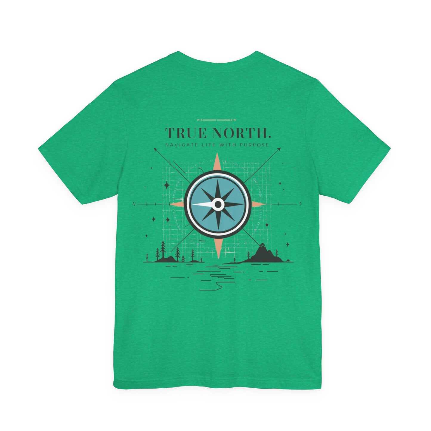 Navigate Life with Purpose Compass Tee