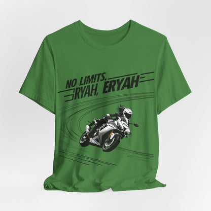 'No Limits, ERYAH' Motorcycle Tee