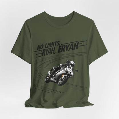 'No Limits, ERYAH' Motorcycle Tee