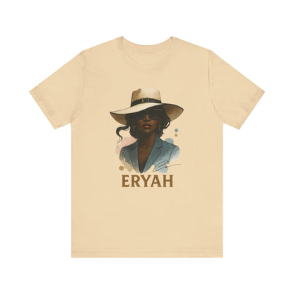 🎀"Eryah Elegance" Portrait Tee – The Art of Mystique🎀