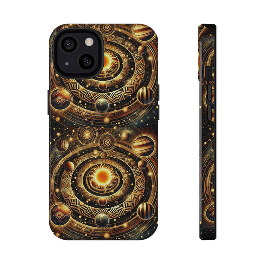 Galactic Impact-Resistant Phone Case, Cosmic Phone Cover, Space Theme Gift, Astronomy Accessories, Celestial Case for Stargazers