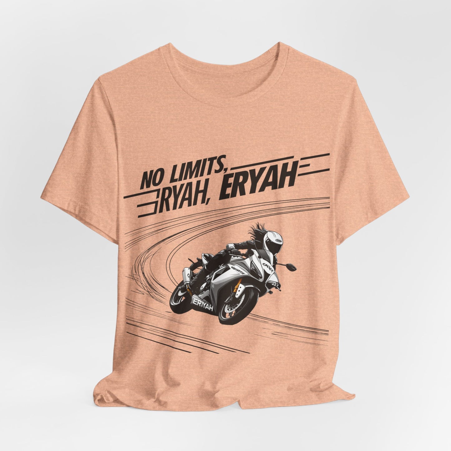 'No Limits, ERYAH' Motorcycle Tee