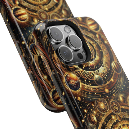 Galactic Impact-Resistant Phone Case, Cosmic Phone Cover, Space Theme Gift, Astronomy Accessories, Celestial Case for Stargazers