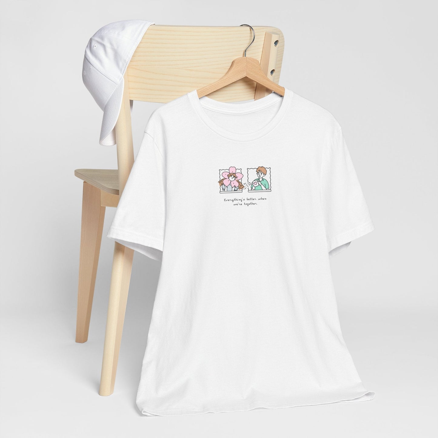 🌿 "Growing Together" Couples Tee – The Softest Way to Say "I'm All In" 🌿