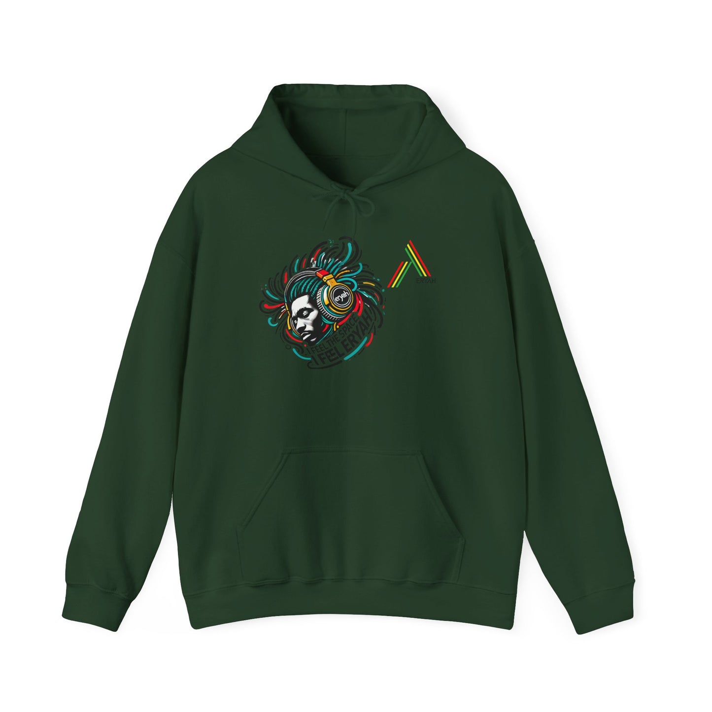 Bohemian Spirit Hooded Sweatshirt, Cozy Graphic Hoodie, Unique Sweatshirt for Casual Wear, Funny Gift for Friends, Festival Attire