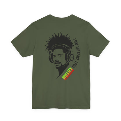 Rasta Music Headphones Tee