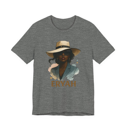 🎀 "Eryah Elegance" Portrait Tee – The Art of Mystique