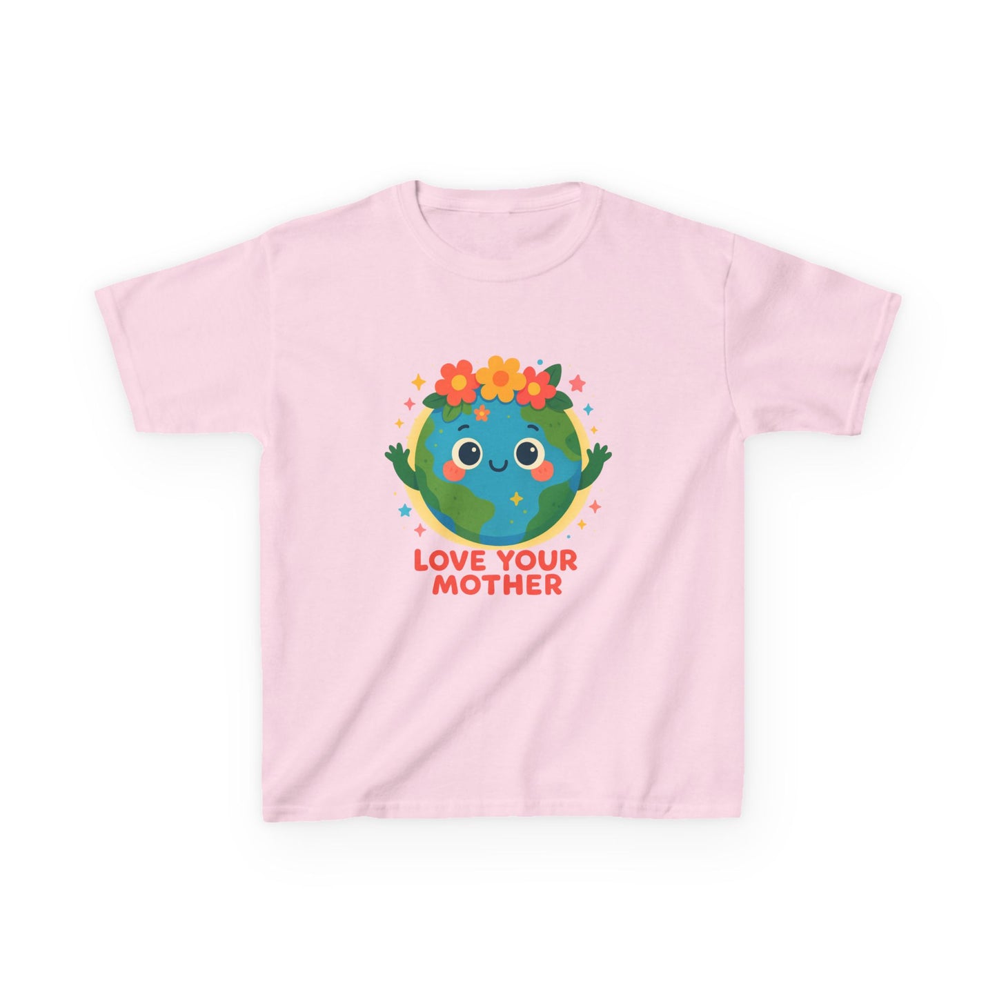 Happy Earth Friend Tee - "LOVE YOUR MOTHER" Kids Shirt