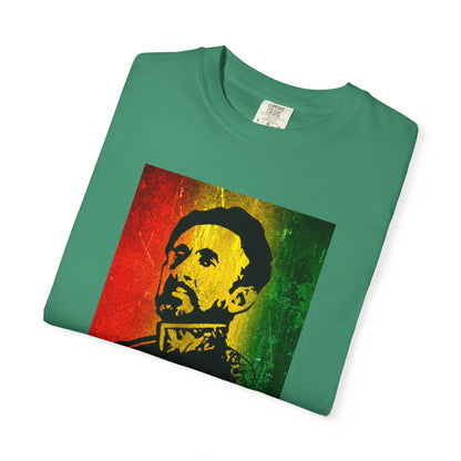 Haile Selassie Legacy Tee - Emperor & Rastafari Revolutionary Tee