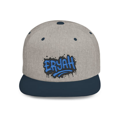ERYAH Snapback Hat | Flat Bill Cap | Casual Wear | Street Style | Perfect Gift for Him