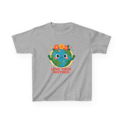 Happy Earth Friend Tee - "LOVE YOUR MOTHER" Kids Shirt