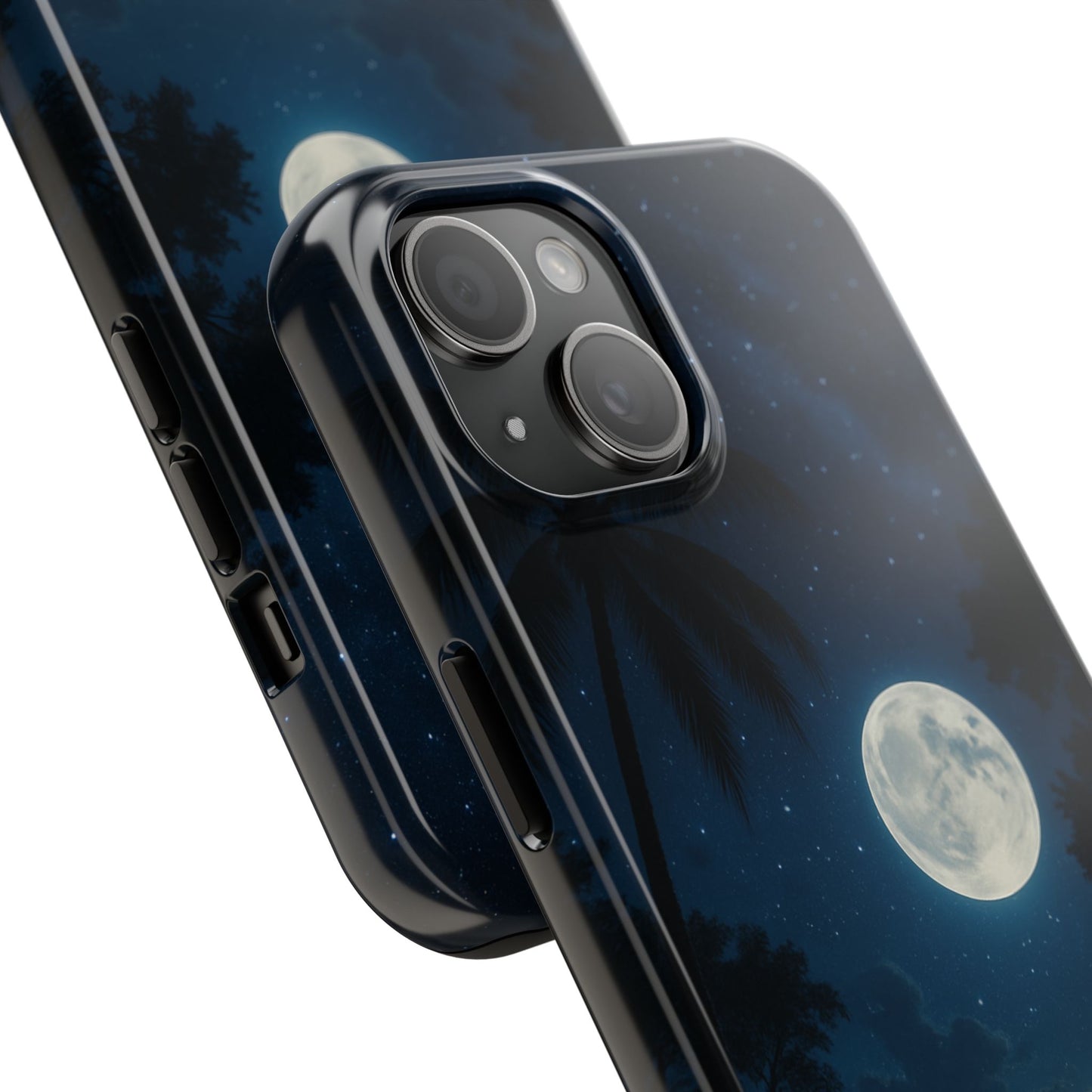 Moonlit Ocean Tough Phone Case, Starry Night Phone Protector, Beach Vibe Phone Cover, Gift for Ocean Lovers, Travel Accessories