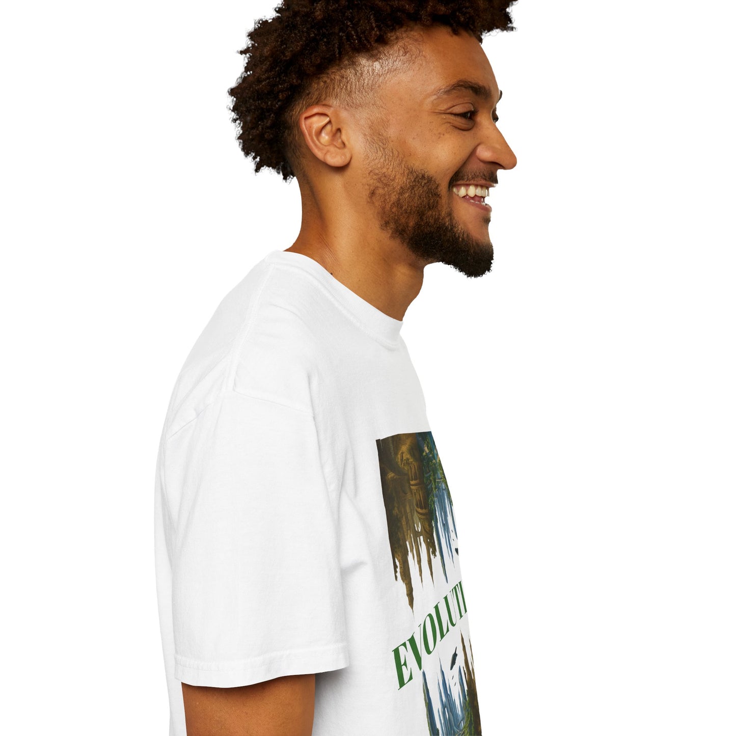 Transformative EVOLUTION T-Shirt - Reflective City/Nature Print