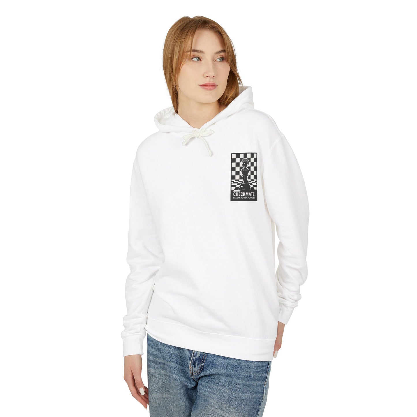 ♛ "CHECKMATE QUEEN" Dual-Power Hoodie Set ♛