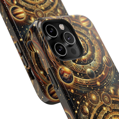 Galactic Impact-Resistant Phone Case, Cosmic Phone Cover, Space Theme Gift, Astronomy Accessories, Celestial Case for Stargazers