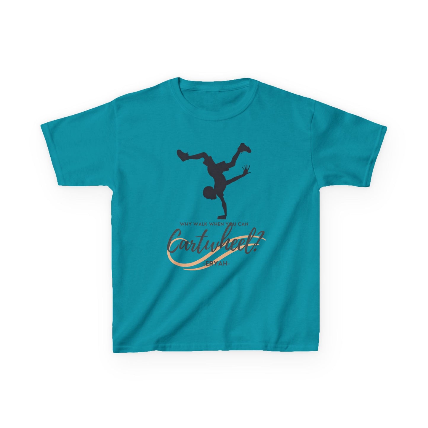 Kids Tee - Cartwheel Joy Tee by ERYAH