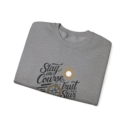 North star Sweatshirt | Cozy Unisex Crewneck | Inspirational Gift | Casual Wear | Reminder | Perfect for All Occasions