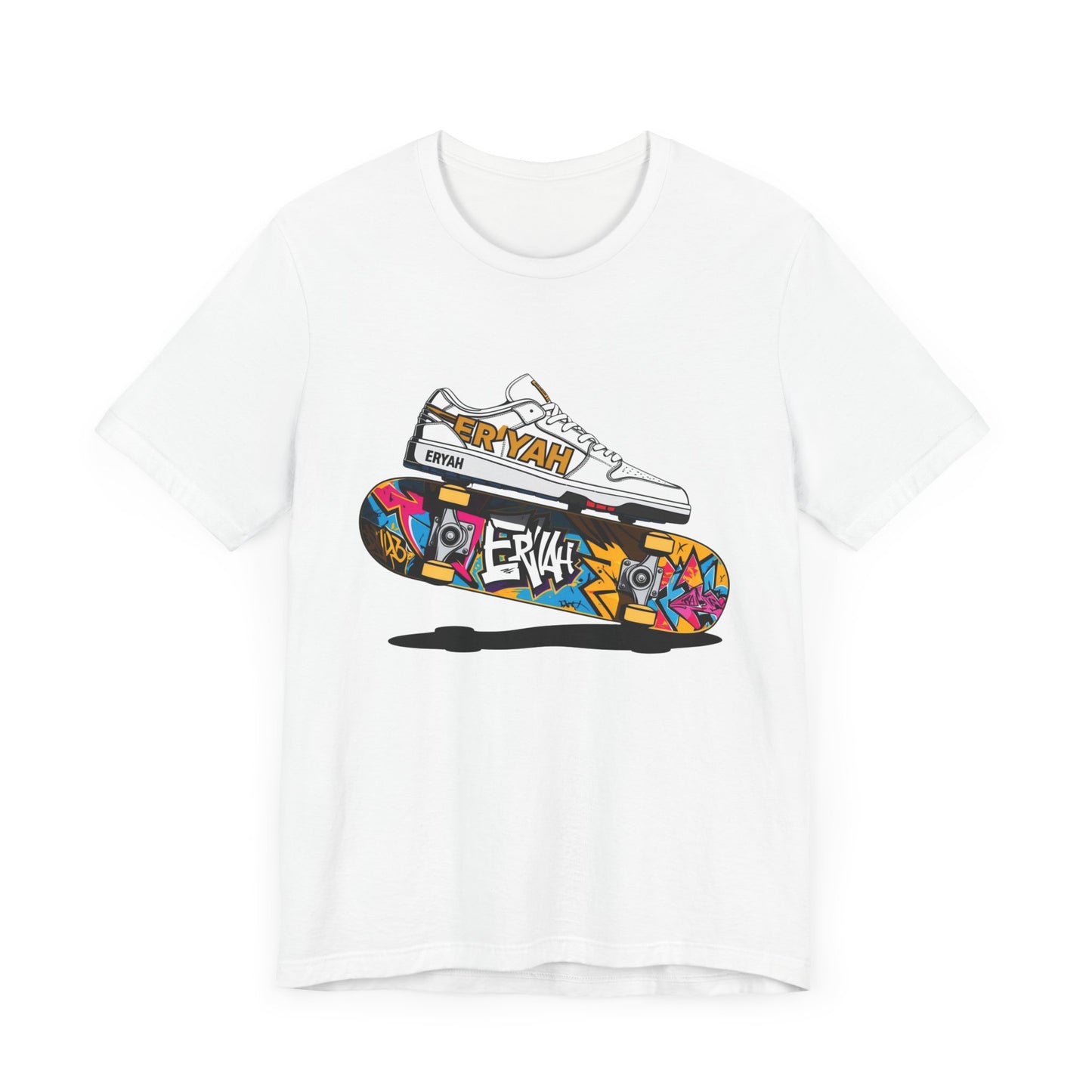 🔥 ERYAH "SKATE & SNEAKER" URBAN  TEE - STREETWEAR ESSENTIAL 🔥