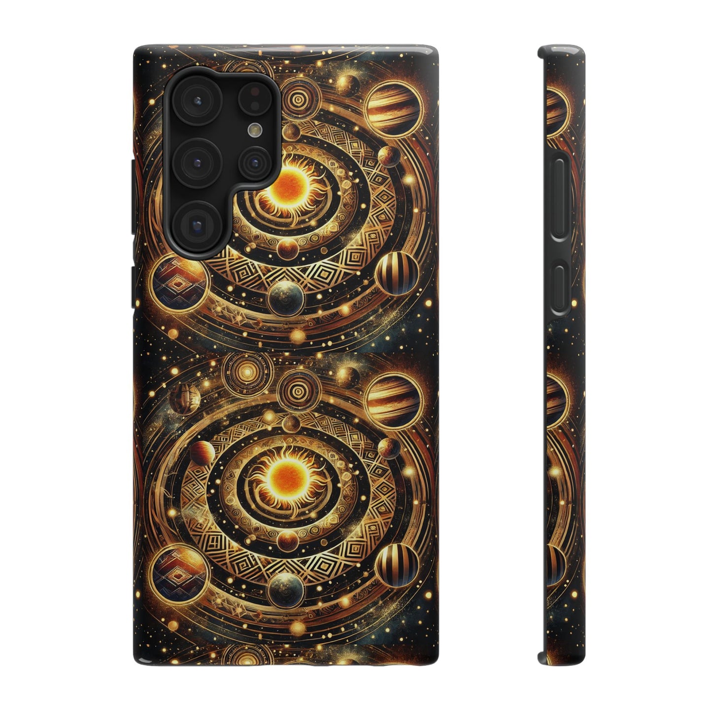 Galactic Impact-Resistant Phone Case, Cosmic Phone Cover, Space Theme Gift, Astronomy Accessories, Celestial Case for Stargazers