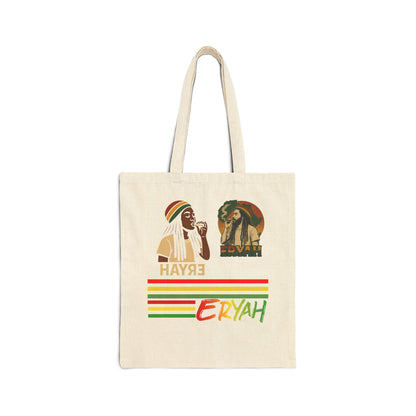 Ethnic Inspired Cotton Canvas Tote Bag | Eco-Friendly Shopping Bag, Boho Gift, Travel Tote, Reusable Grocery Bag, Festival Accessory