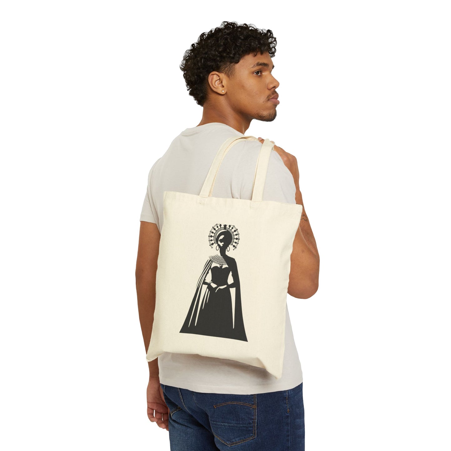 "Checkmate! Beauty, Power, Purpose" – Empowering Chess Queen Tote Bag