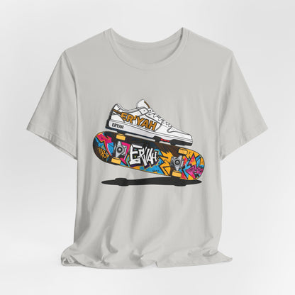 🔥 ERYAH "SKATE & SNEAKER" URBAN  TEE - STREETWEAR ESSENTIAL 🔥