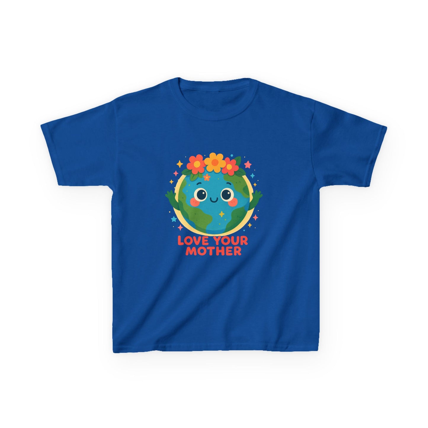 Happy Earth Friend Tee - "LOVE YOUR MOTHER" Kids Shirt